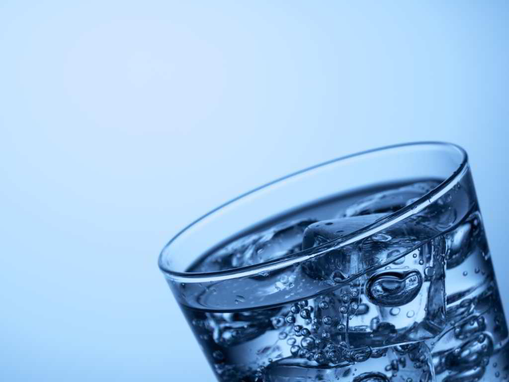 Bicchiera d'acqua.